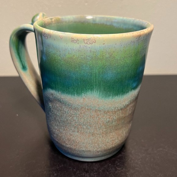 Handcrafted Wisconsin Pottery Mug  w/ Embossed State Map  by BEEB'S CREATIVE - Picture 5 of 12